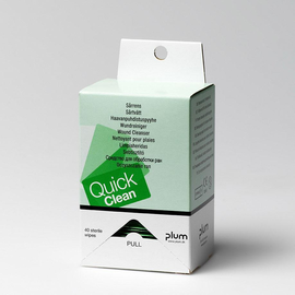 QuickClean Wundreinigungstücher (40 Stck.) (ST=40 STÜCK) Produktbild