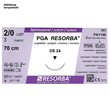 PGA-RESORBA DS 24 2/0=3 ungefärbt, Nahtmaterial Fadenlänge 70 cm (24 Stck.) (PACK=24 STÜCK) Produktbild