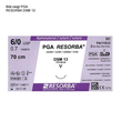 PGA-RESORBA DSM 18 3/0=2 ungefärbt, Nahtmaterial Fadenlänge 45 cm (24 Stck.) (PACK=24 STÜCK) Produktbild