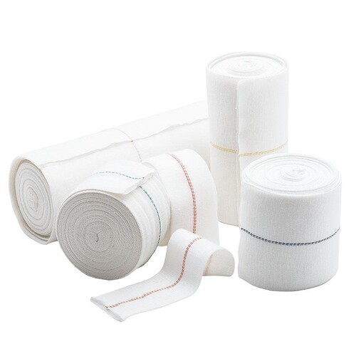 ELASTUS-tubisoft Schlauchverband gelb Gr. 4, Oberschenkel/Kopf Produktbild Front View L