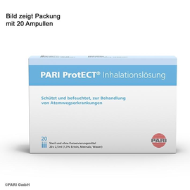 PARI ProtECT Inhalationslösung (60 Ampullen à 2,5 ml) Produktbild