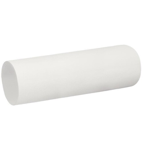 Nacken- und Knierolle 50 x 15 cm PU-beschichtet, elfenbeinweiß Produktbild Front View L
