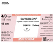 GLYCOLON DSM 11 6/0=0,7 violett, Nahtmaterial Fadenlänge 45 cm (24 Stck.) (PACK=24 STÜCK) Produktbild