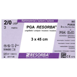 PGA-RESORBA 2/0=3 ungefärbt, Nahtmaterial Fadenlänge 3x45cm (24Stck.) (PACK=24 STÜCK) Produktbild