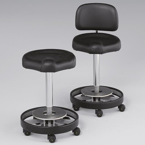 OP-Sitz mit Sattelpolster Produktbild Front View L