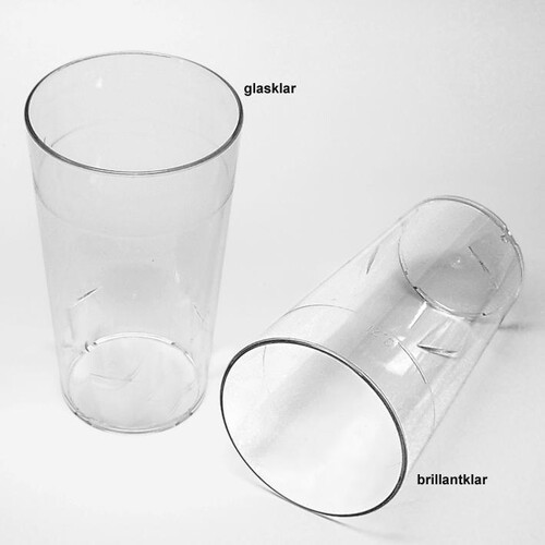 Trinkbecher 200 ml, brillantklar Produktbild Front View L