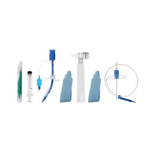 Surgicric III Koniotomiebesteck steril für perkutane Koniotomie (Seldinger Technik) Produktbild Front View L