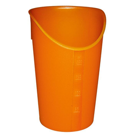 Trinkbecher mit Nasenausschnitt orange 200 ml Produktbild
