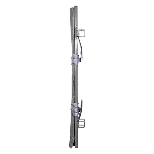 Krankentrage N, 1 x klappbar mit 4 Gleitfüßen DIN 13024 Bezug Chemiefasergewebe Produktbild Additional View 1 L