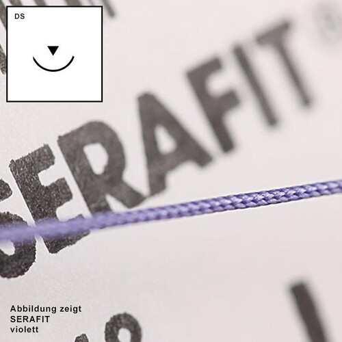 SERAFIT DS-25 2/0=3, ungefärbt, Nahtmaterial Fadenlänge 70 cm (24 Stck.) (PACK=24 STÜCK) Produktbild Front View L