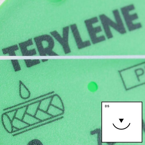 TERYLENE DS-25 3/0=2 grün, Nahtmaterial Fadenlänge 50 cm (24 Stck.) (PACK=24 STÜCK) Produktbild Front View L