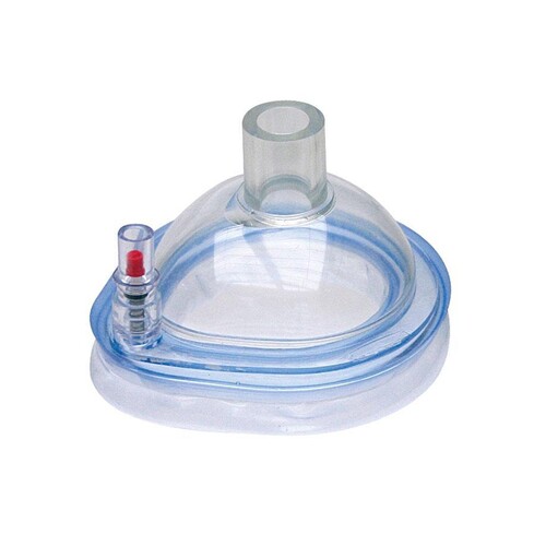 Einmal-Beatmungsmaske mit belüftbarem Kissen, Gr. 2 Babys Produktbild Front View L