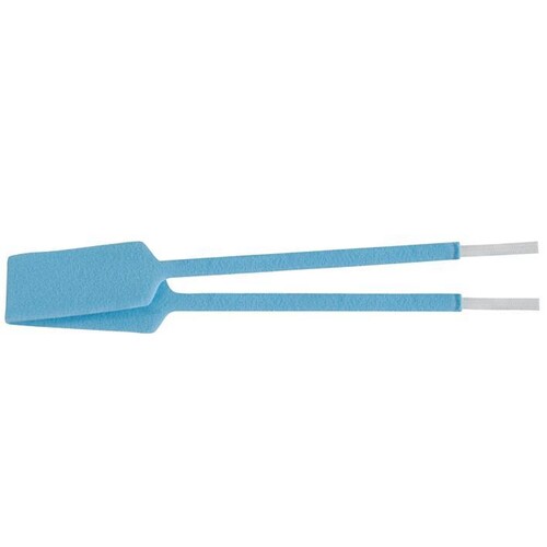 Einmal-Tracheostomie-Halsband blau für Erwachsene - extra lang, Länge: 525 mm Produktbild Front View L