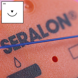 SERALON DS-18 4/0=1,5, blau, Nahtmaterial Fadenlänge 75 cm (24 Stck.) (PACK=24 STÜCK) Produktbild