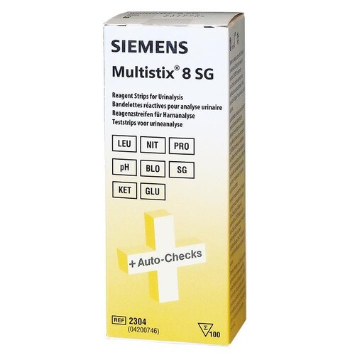 Multistix 8 SG Harnteststreifen (100 T.) Produktbild