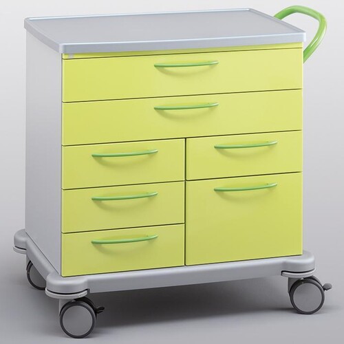 Verband- und Behandlungswagen Produktbild Front View L