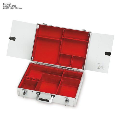 ULMER KOFFER II, leer Produktbild Front View L