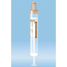 S-Monovette 7,5 ml, 92 x 15 mm, Serum- Gel, Papieretikett, steril (50 Stck.) (PACK=50 STÜCK) Produktbild
