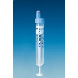 S-Monovetten 9 ml, 92 x 16 mm, NH4-Heparin, steril (50 Stck.) (PACK=50 STÜCK) Produktbild