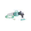 Einmal-Beatmungsbeutel mit Maske Gr. 1 für Babys, mit O2-Reservoir  und Schlauch 3 m in Tragetasche Produktbild