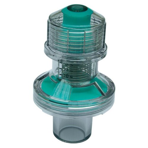 Peep-Ventil, 0-10 cm H2O, 22 mm A.D. (grüne Membrane) Produktbild Front View L