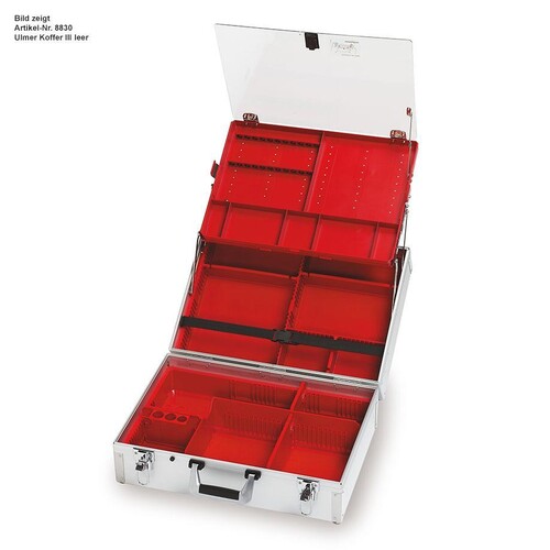 ULMER KOFFER III leer Produktbild Front View L