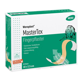 Weroplast MasterTex Fingerpflaster 18 x 2,5 cm (50 Stck.) (PACK=50 STÜCK) Produktbild