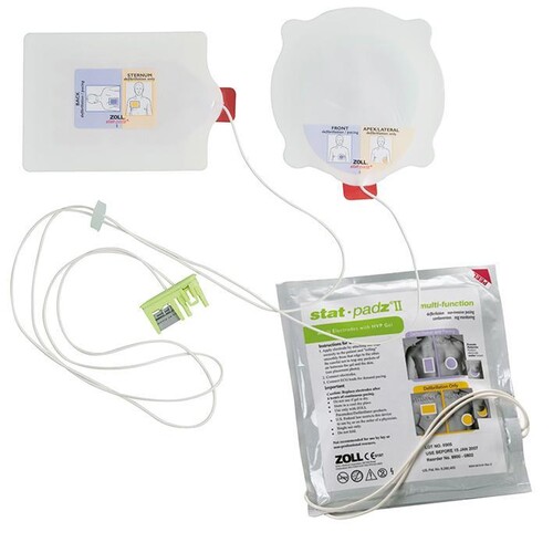 Stat-padz II Elektrode für AED PLUS Produktbild Front View L