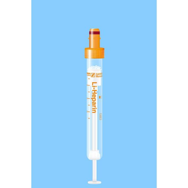 S-Monovetten 4,9 ml, 90 x 13 mm, Lithium-Heparin, steril (50 Stck.) (PACK=50 STÜCK) Produktbild