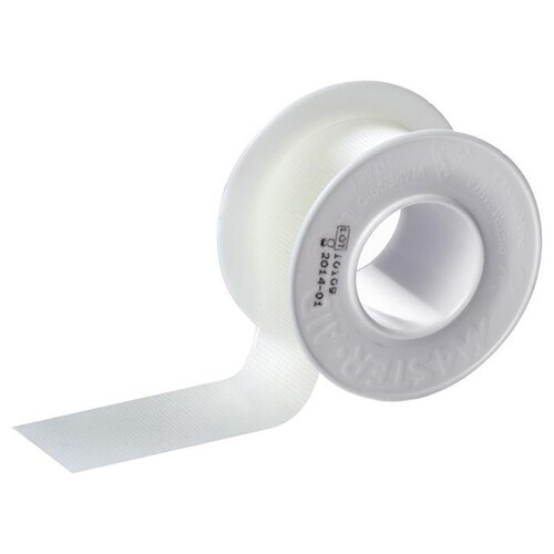 Rollstick Heftpflaster transparent 5 m x 2,5 cm (12 Rl.) Produktbild Front View L