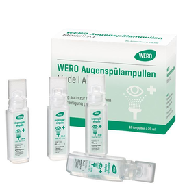 wero-Augenspülampullen Modell A1 steril (10 x 20 ml) Produktbild