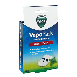 WICK VapoPads WH7V1 Menthol Nachfüll-Duftpads (7 Stck.) (PACK=7 STÜCK) Produktbild