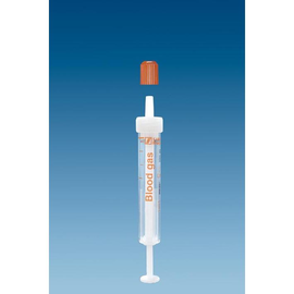 Blutgas-Monovetten 2 ml, Luer, Lithium- Heparin calcium-balanc., (50 Stck.) (PACK=50 STÜCK) Produktbild