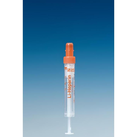 S-Monovetten 2,7 ml, 66 x 11 mm, Lithium-Heparin, steril (50Stck.) (PACK=50 STÜCK) Produktbild