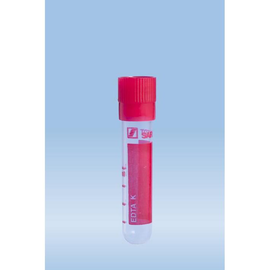 PP-Röhrchen 2 ml, 55 x 12 mm, K3 EDTA, mit Druck (100 Stck.) (PACK=100 STÜCK) Produktbild