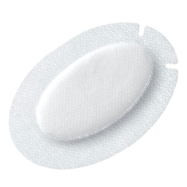 Optomed Augenkompressen 96 x 66 mm, steril (10 Stck.) (PACK=10 STÜCK) Produktbild