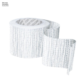 Dermagrip Fixierbinde weiß/hellgelb 6 cm x 4 m Produktbild
