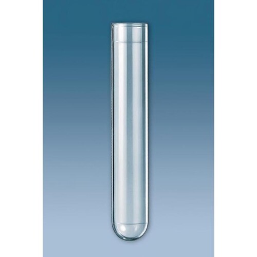 PS-Röhrchen 13 ml, 95 x 16,8 mm (Stapelpackung) (250 Stck.) Produktbild Front View L