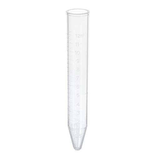 PS-Röhrchen 12 ml, 110 x 17 mm, mit Eindrückstopfen (2 x 500 Stck.) Produktbild Front View L