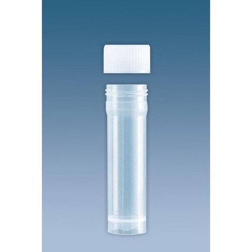 PP-Röhrchen 15 ml, 76 x 20 mm, mit beiliegendem Verschluss (500 Stck.) (KTN=500 STÜCK) Produktbild Front View L