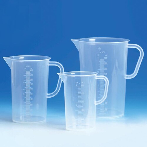 Messbecher, PP, erhabene Skala, 1000 ml Produktbild Front View L