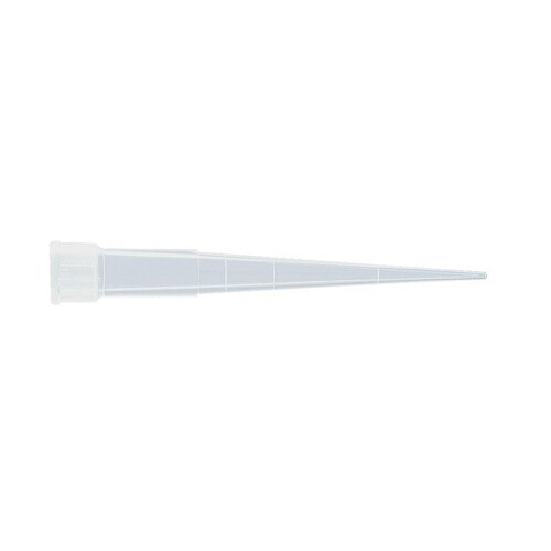 Pipettenspitzen transparent 200 µl, Typ Eppendorf/Gilson (1000 Stck.) (BTL=1000 STÜCK) Produktbild Front View L