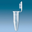 SafeSeal PP-Reaktionsgefäße 1,5 ml, mit anhängendem Deckel farblos (4x250 Stck.) Produktbild