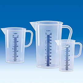 Messbecher, PP, erhabene blaue Skala, 3000 ml Produktbild