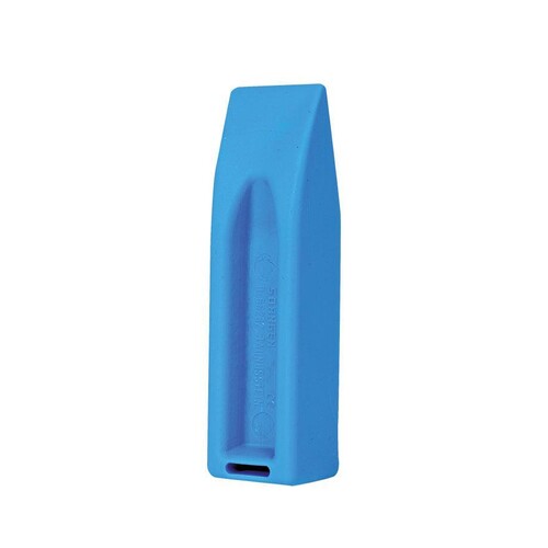 Beißschutz - Mundkeil blau, Kunststoff Produktbild Front View L