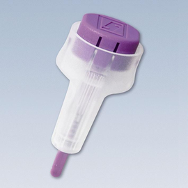 Safety-Lanzetten Super 1,50 mm breit, Tiefe 1,6 mm, lila (200 Stck.) (PACK=200 STÜCK) Produktbild