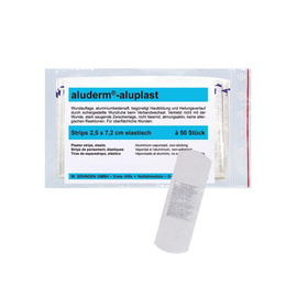 aluderm-aluplast Strips elastisch ca. 2,5 x 7,2 cm (50 Stck.) (BTL=50 STÜCK) Produktbild