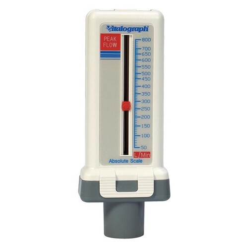 Peak Flow Meter Standard für Erwachsene und Kinder Produktbild Front View L