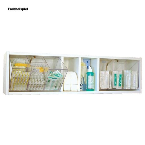 Injektionsmaterial-Spender schmal weiß Produktbild Front View L