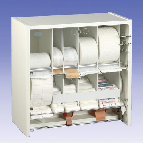 Verbandmittelspender antikweiß Produktbild Front View L